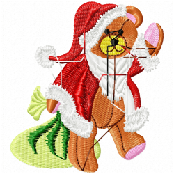 Teddy Embroidery Design 10